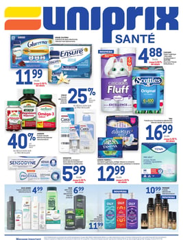 Circulaire Uniprix - Santé Circulaire Uniprix - Santé